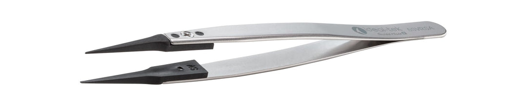 Ideal-tek 5SVR.SA.1.ITU Plastic Repl SV tip tweezers 5SVR.SA, SS Anti-Mag, OAL 130mm, 5, 12in, (A5SV tips) MTESolutions