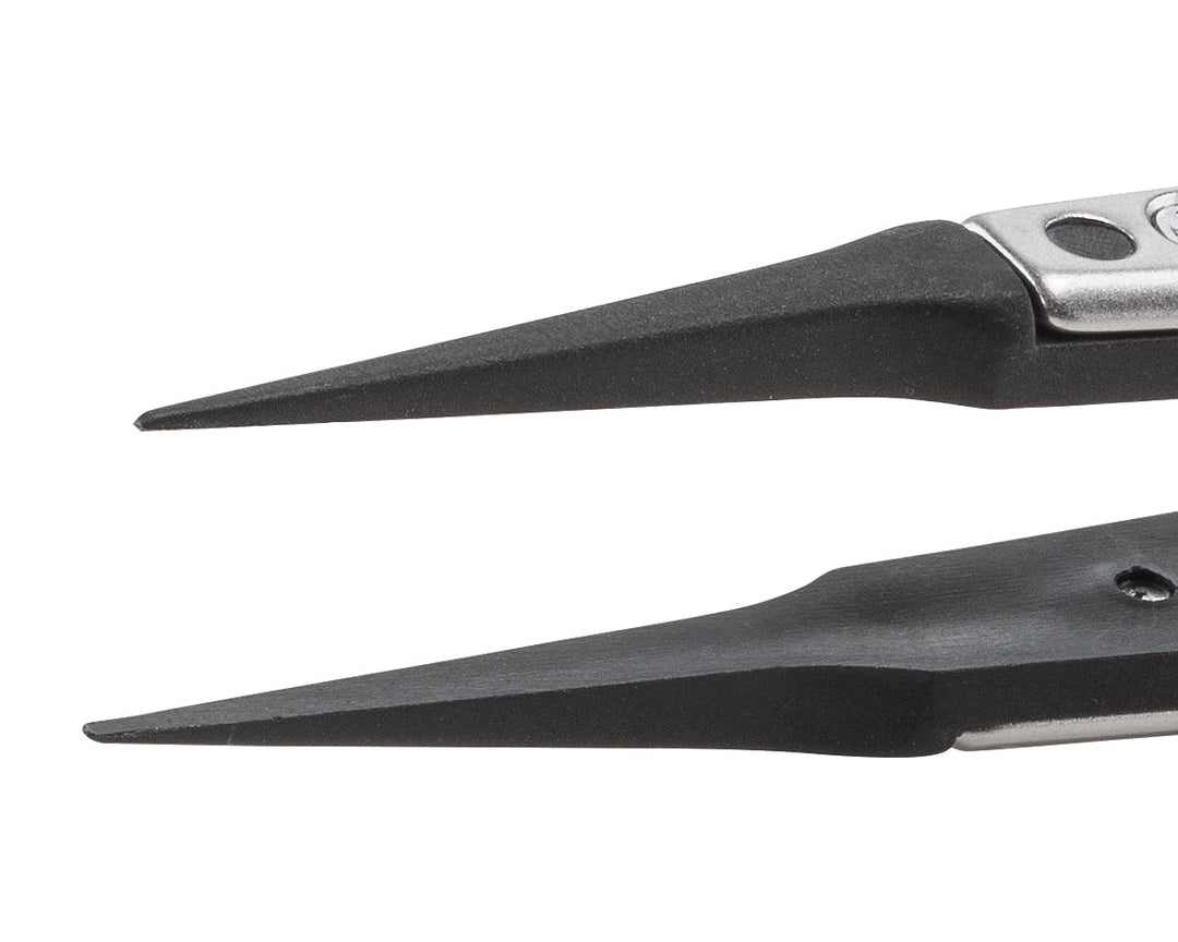 Ideal-tek 5SVR.SA.1.ITU Plastic Repl SV tip tweezers 5SVR.SA, SS Anti-Mag, OAL 130mm, 5, 12in, (A5SV tips) MTESolutions