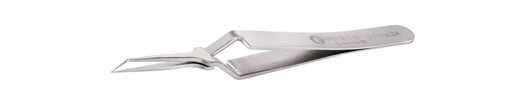 Ideal-tek 5TTHX.SA.0.ITU Reverse Action tweezers 5TTHX.SA, SS Anti-Mag, OAL 105mm, 4.13in MTESolutions