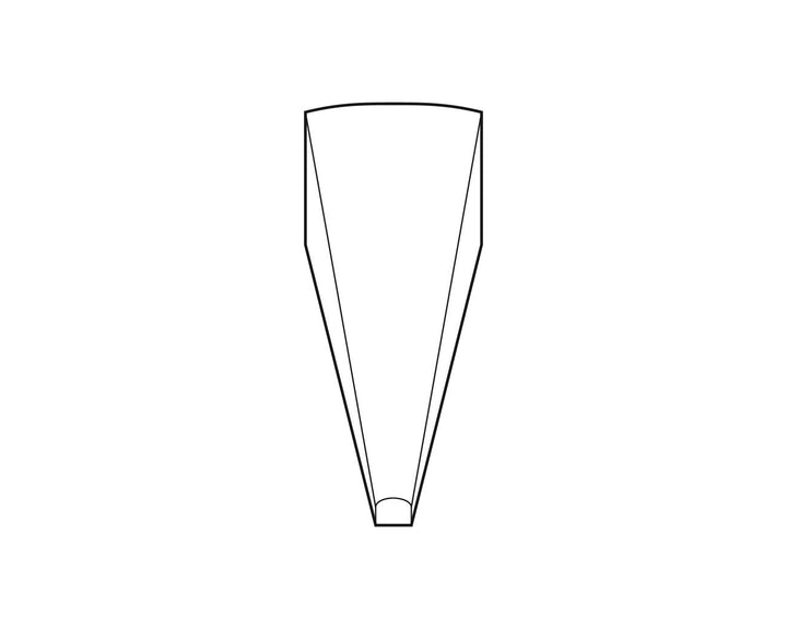 Ideal-tek 5TTHX.SA.0.ITU Reverse Action tweezers 5TTHX.SA, SS Anti-Mag, OAL 105mm, 4.13in MTESolutions