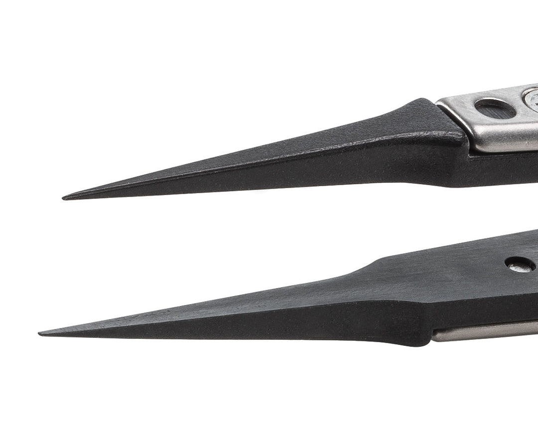 Ideal-tek 5UFCPR.SA.1.ITU Plastic Repl CP tip tweezers 5UFCPR.SA, SS Anti-Mag, OAL 130mm, 5, 12in, (A5UFCP tips) MTESolutions