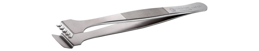 Ideal-tek 5WF.SA.1.ITU Wafer tweezers 5WF.SA, SS Anti-Mag, OAL 130mm, 5.12in MTESolutions