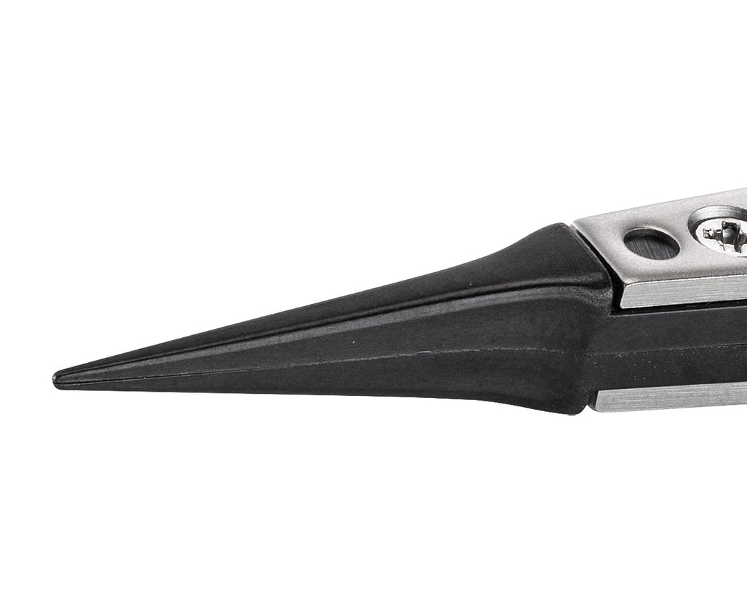 Ideal-tek 5XCPR.SA.1.ITU Plastic Repl CP tip tweezers 5XCPR.SA, Reverse, SS Anti-Mag, OAL 125mm, 4, 92in, (A5CP tips) MTESolutions