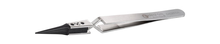 Ideal-tek 5XCPR.SA.1.ITU Plastic Repl CP tip tweezers 5XCPR.SA, Reverse, SS Anti-Mag, OAL 125mm, 4, 92in, (A5CP tips) MTESolutions