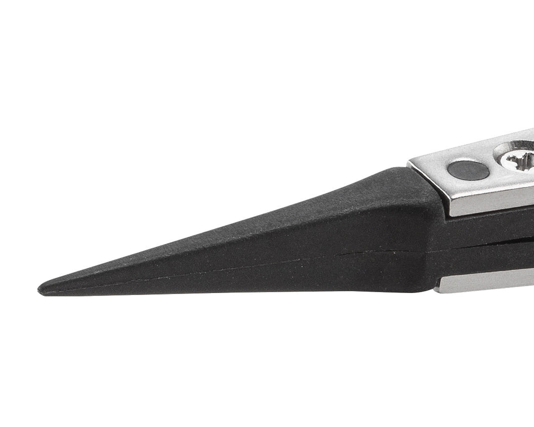 Ideal-tek 5XSVR.SA.1.ITU Plastic Repl SV tip tweezers 5XSVR.SA, Reverse, SS Anti-Mag, OAL 125mm, 4, 92in, (A5SV tips) MTESolutions