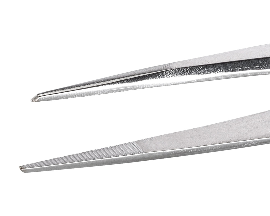 IDEAL - TEK 648.S.6.ITU General Purpose Tweezers 648.S,Stainless,OAL 155mm - 6.1in MTESolutions