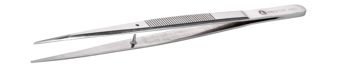 IDEAL - TEK 648.S.6.ITU General Purpose Tweezers 648.S,Stainless,OAL 155mm - 6.1in MTESolutions