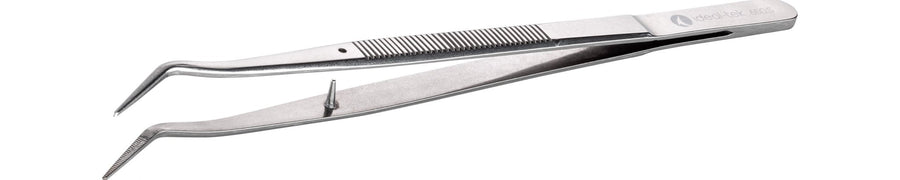 IDEAL - TEK 650.S.6.ITU General Purpose Tweezers 650.S,Stainless,OAL 155mm - 6.10in MTESolutions