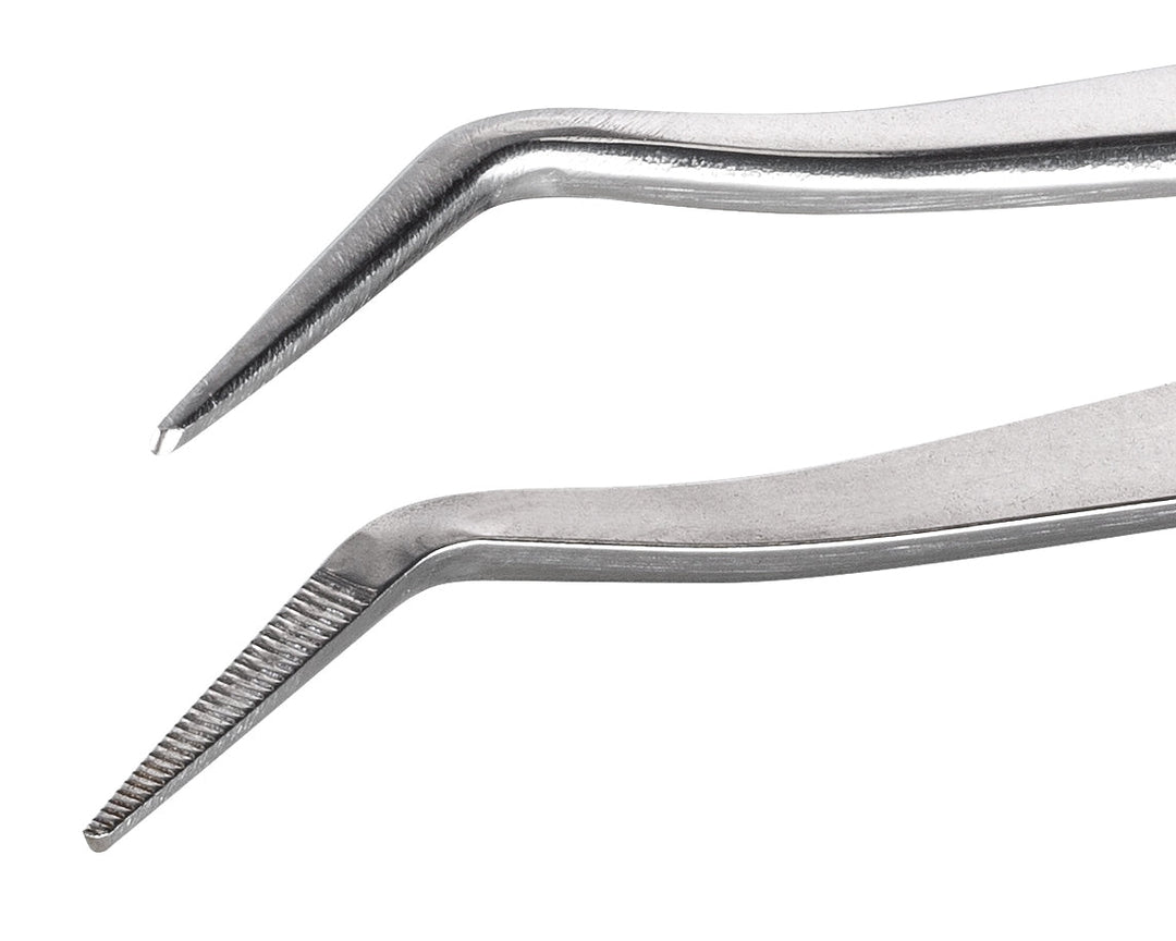 IDEAL - TEK 650.S.6.ITU General Purpose Tweezers 650.S,Stainless,OAL 155mm - 6.10in MTESolutions
