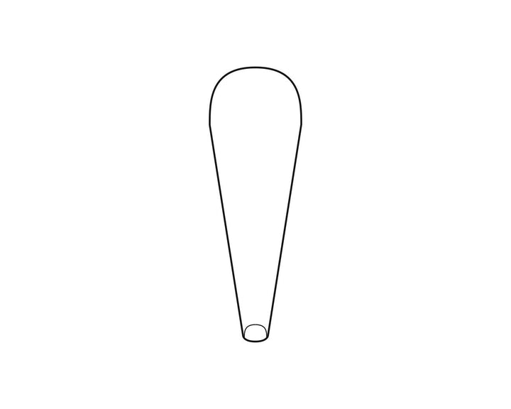 Ideal-tek 65A.SA.0.ITU High Precision tweezers 65A.SA, SS Anti-Mag, OAL 140mm, 5.51in MTESolutions