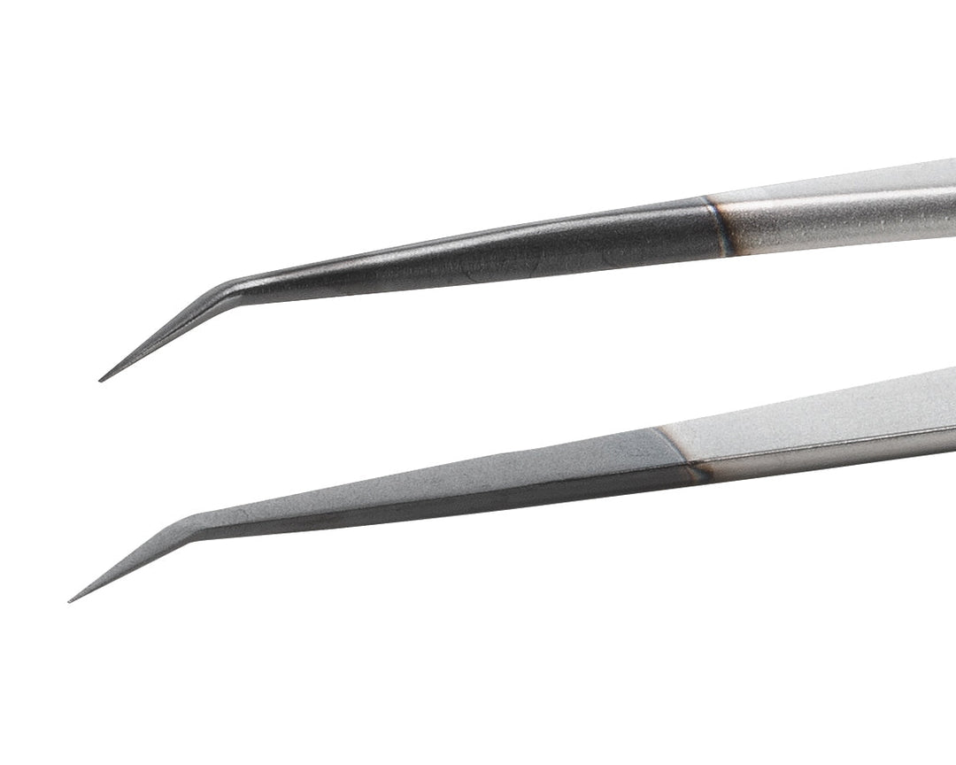 Ideal-tek 65A.SA.DC.0.ITU Diamond coated tweezers 65A.SA.DC, SS Anti-Mag, OAL 140mm, 5.51in MTESolutions