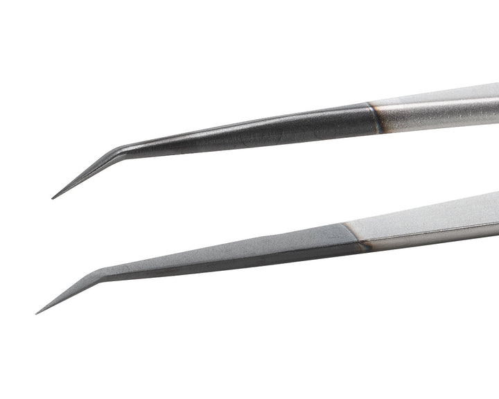 Ideal-tek 65A.SA.DC.0.ITU Diamond coated tweezers 65A.SA.DC, SS Anti-Mag, OAL 140mm, 5.51in MTESolutions