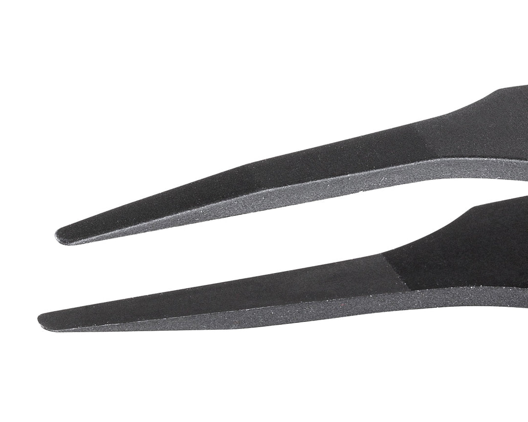 Ideal-tek 702A.SV.ITU Full Plastic tweezers 702A.SV, PVDF, OAL 115mm, 4.53in MTESolutions