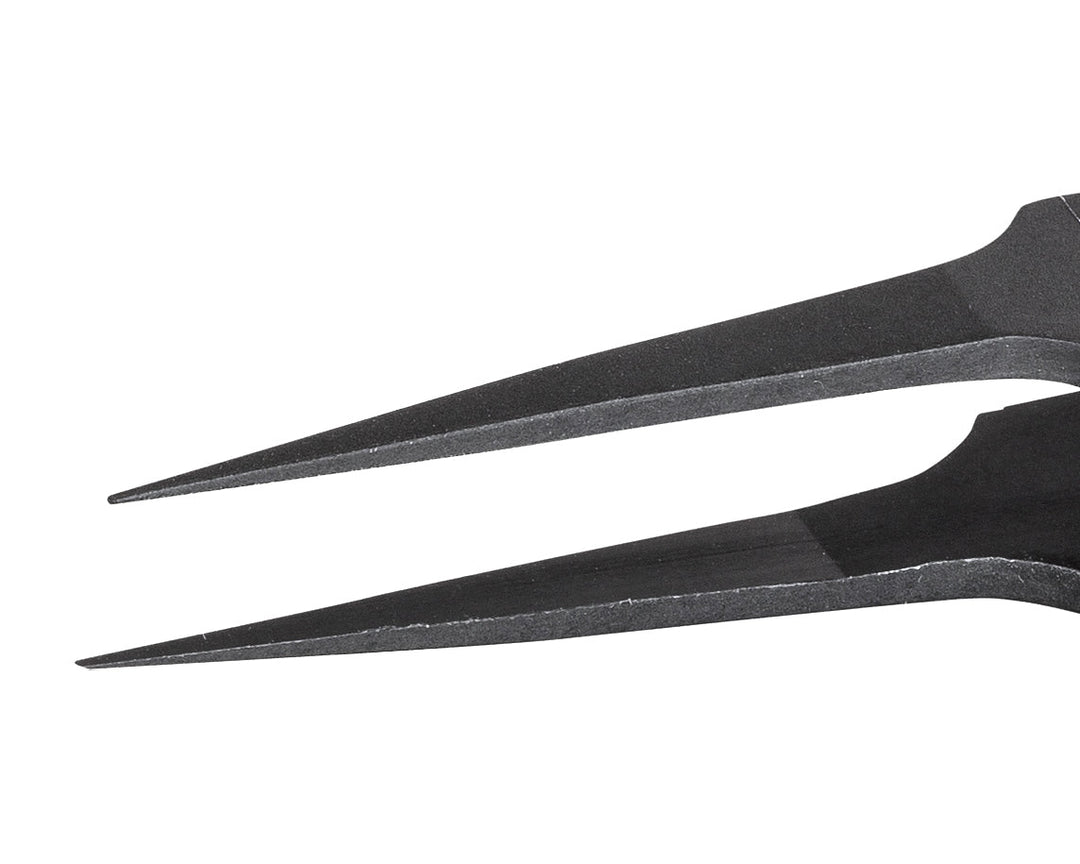 IDEAL - TEK 705.CF.ITU Full Plastic Tweezers 705.CF, Carbon Fiber, OAL 115mm - 4.53in MTESolutions