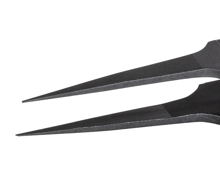 IDEAL - TEK 705.CF.ITU Full Plastic Tweezers 705.CF, Carbon Fiber, OAL 115mm - 4.53in MTESolutions