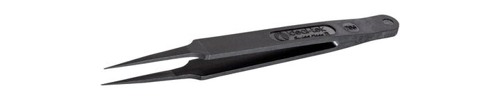 IDEAL - TEK 705.CF.ITU Full Plastic Tweezers 705.CF, Carbon Fiber, OAL 115mm - 4.53in MTESolutions