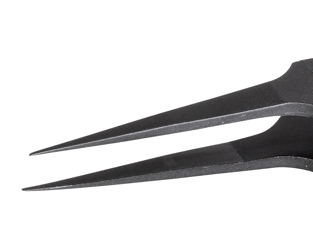 Ideal-tek 705.SV.ITU Full Plastic tweezers 705.SV, PVDF, OAL 115mm, 4.53in MTESolutions