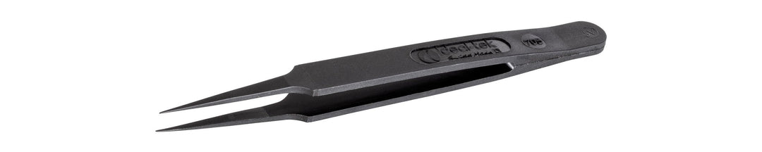 Ideal-tek 705.SV.ITU Full Plastic tweezers 705.SV, PVDF, OAL 115mm, 4.53in MTESolutions