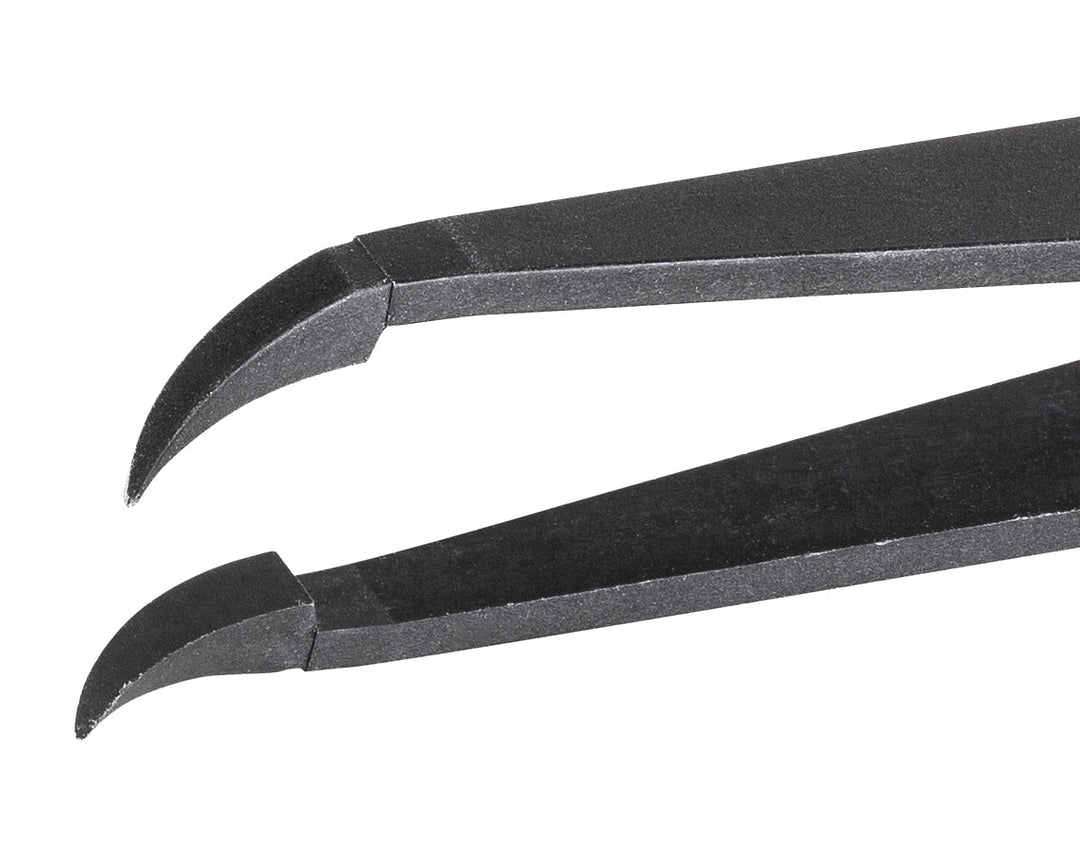 Ideal-tek 707A.SV.ITU Full Plastic tweezers 707A.SV, PVDF, OAL 115mm, 4.53in MTESolutions