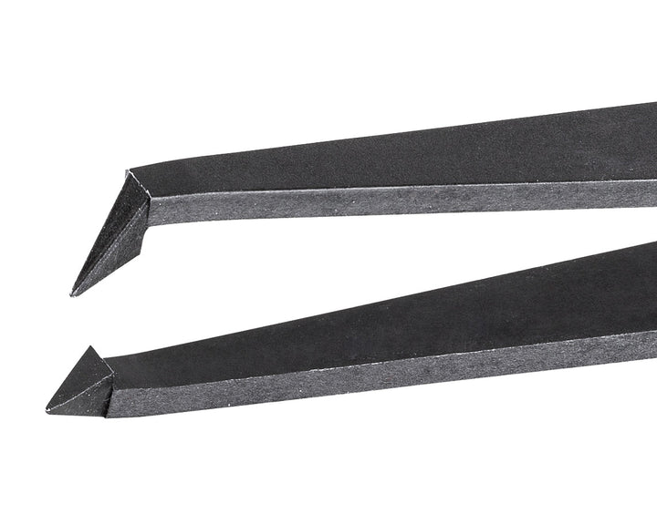 Ideal-tek 708.CF.ITU Full Plastic tweezers 708.CF, Carbon fiber, OAL 110mm, 4.33in MTESolutions