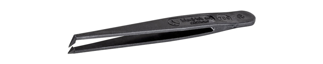 Ideal-tek 708.SV.ITU Full Plastic tweezers 708.SV, PVDF, OAL 110mm, 4.33in MTESolutions