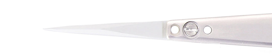 Ideal-tek 72MZ.SA.0.ITU Ceramic Repl tweezers 72MZ.SA, SS Anti-Mag, OAL 135mm, 5, 31in, (A72MZ tips) MTESolutions