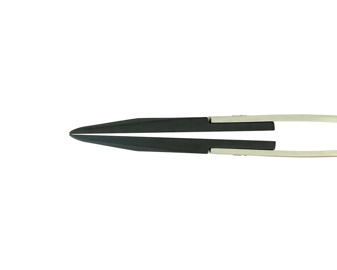 IDEAL - TEK 72ZJ.SA.0.ITU ESD Ceramic Repl Tweezers 72ZJ.SA,SS Anti - Mag,OAL 135mm - 5.31in,(#A72ZJ tips) MTESolutions