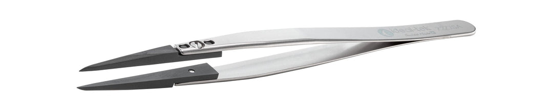 IDEAL - TEK 72ZJ.SA.0.ITU ESD Ceramic Repl Tweezers 72ZJ.SA,SS Anti - Mag,OAL 135mm - 5.31in,(#A72ZJ tips) MTESolutions