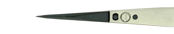 IDEAL - TEK 72ZJ.SA.0.ITU ESD Ceramic Repl Tweezers 72ZJ.SA,SS Anti - Mag,OAL 135mm - 5.31in,(#A72ZJ tips) MTESolutions