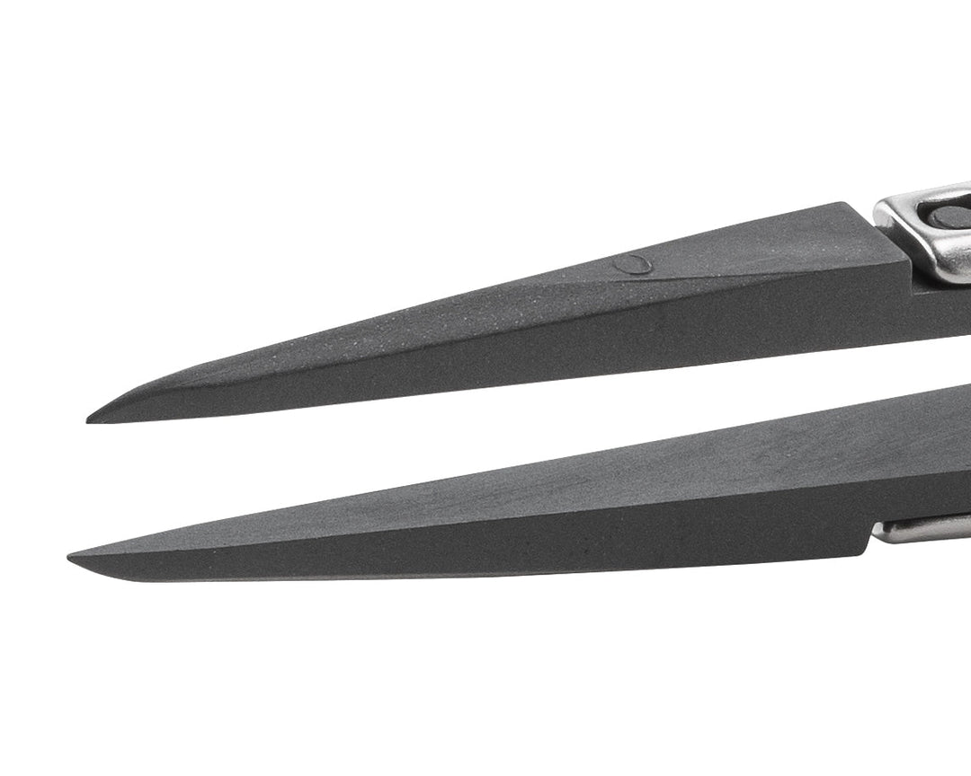 IDEAL - TEK 72ZJ.SA.0.ITU ESD Ceramic Repl Tweezers 72ZJ.SA,SS Anti - Mag,OAL 135mm - 5.31in,(#A72ZJ tips) MTESolutions