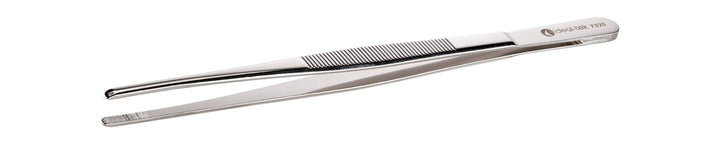 Ideal-tek 7320.C.NP.9.ITU Stong tweezers 7320.C.NP, Nickel plated, Carbon Steel, OAL 200mm, 7.87in MTESolutions