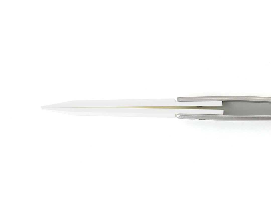 Ideal-tek 74MZ.SA.0.ITU Ceramic Repl tweezers 74MZ.SA, SS Anti-Mag, OAL 140mm, 5, 51in, (A74MZ tips) MTESolutions
