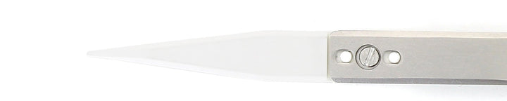 Ideal-tek 74MZ.SA.0.ITU Ceramic Repl tweezers 74MZ.SA, SS Anti-Mag, OAL 140mm, 5, 51in, (A74MZ tips) MTESolutions