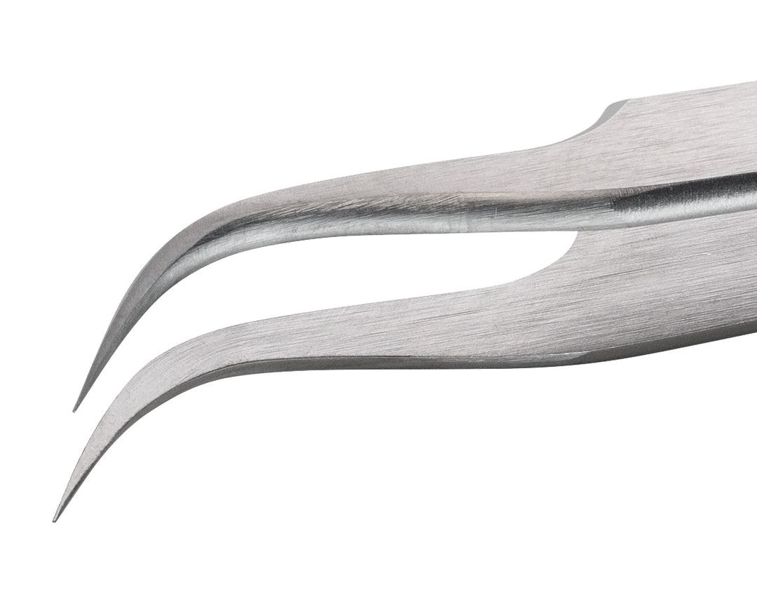Ideal-tek 7.C.0.ITU High Precision tweezers 7.C, Carbon Steel, OAL 120mm, 4.72in MTESolutions