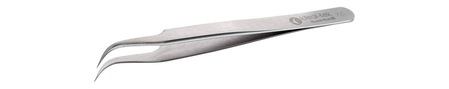 Ideal-tek 7.C.0.ITU High Precision tweezers 7.C, Carbon Steel, OAL 120mm, 4.72in MTESolutions