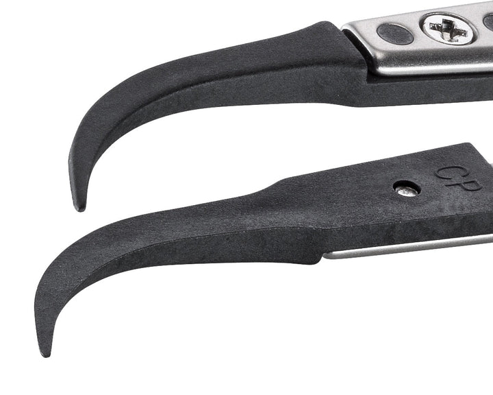 Ideal-tek 7CPR.SA.1.ITU Plastic Repl CP tip tweezers 7CPR.SA, SS Anti-Mag, OAL 130mm, 5, 12in, (A7CP tips) MTESolutions