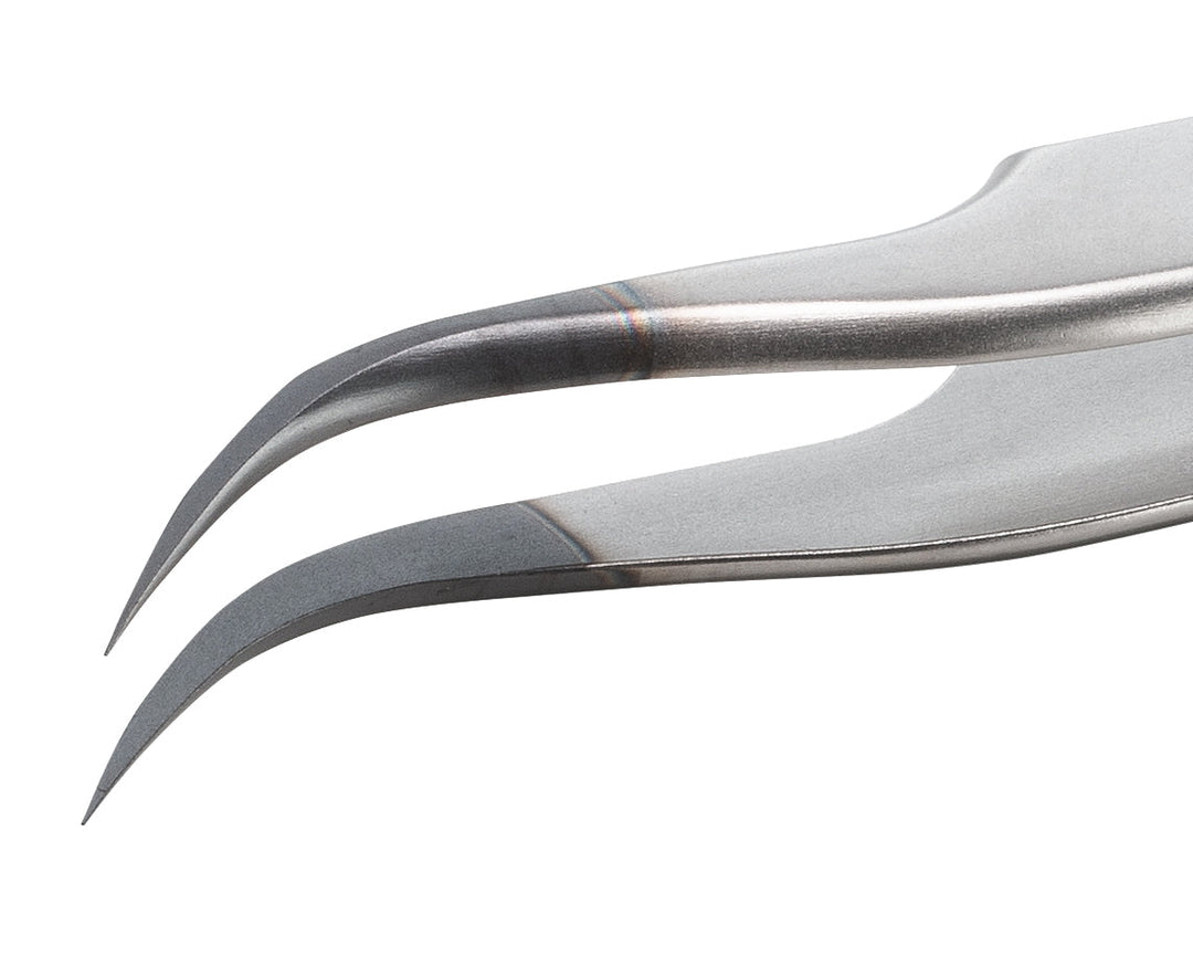 Ideal-tek 7.SA.DC.0.ITU Diamond coated tweezers 7.SA.DC, SS Anti-Mag, OAL 120mm, 4.72in MTESolutions