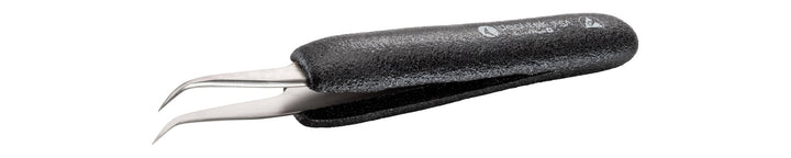 Ideal-tek 7.SA.DN.6.ITU ESD Foam Grip tweezers 7.SA.DN, SS Anti-Mag, OAL 125mm, 4.92in MTESolutions