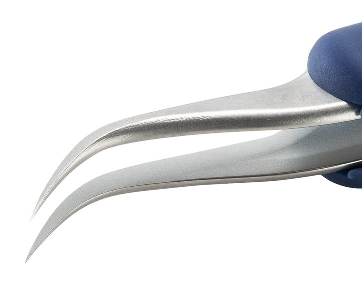 IDEAL - TEK 7.SA.DR.0.ITU ESD Rubber Grip Tweezers 7.SA.DR, SS Anti - Mag, OAL 120mm - 4.72in MTESolutions