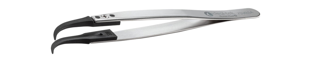 Ideal-tek 7SVR.SA.1.ITU Plastic Repl SV tip tweezers 7SVR.SA, SS Anti-Mag, OAL 130mm, 5, 12in, (A7SV tips) MTESolutions