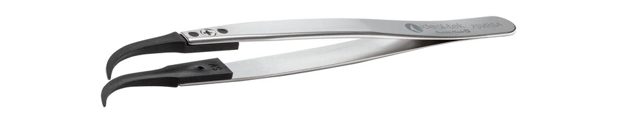 Ideal-tek 7SVR.SA.1.ITU Plastic Repl SV tip tweezers 7SVR.SA, SS Anti-Mag, OAL 130mm, 5, 12in, (A7SV tips) MTESolutions