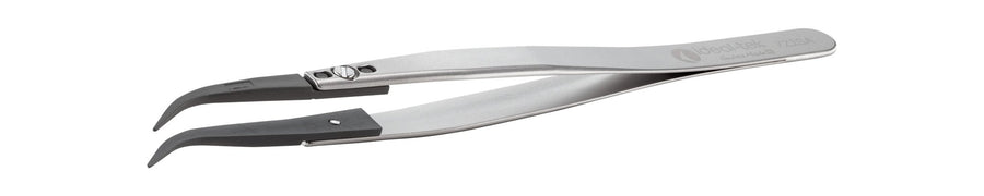 IDEAL - TEK 7ZJ.SA.0.ITU ESD Ceramic Repl Tweezers 7ZJ.SA, SS Anti - Mag, OAL 135mm - 5.31in, (#A7ZJ tips) MTESolutions
