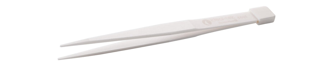 Ideal-tek 8501.ITU Full Ceramic tweezers 8501, Zirconia ceramic, OAL 125mm, 4.92in MTESolutions