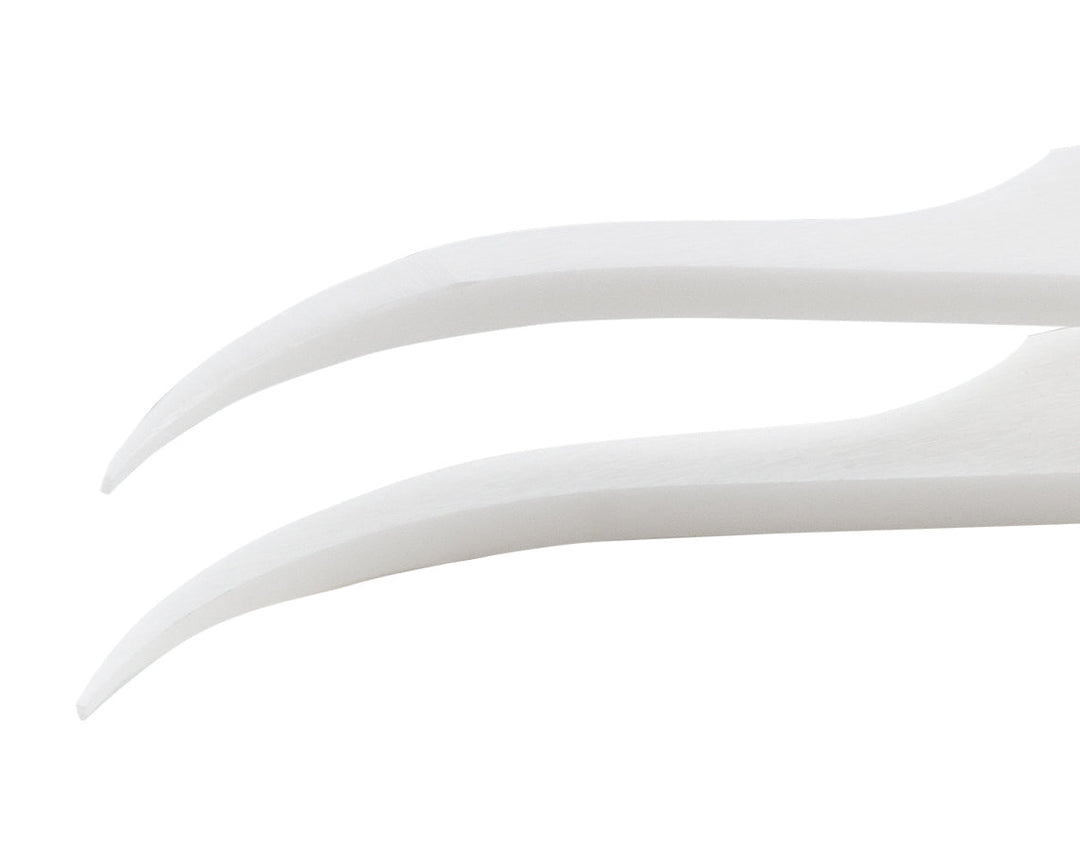 Ideal-tek 8507.ITU Full Ceramic tweezers 8507, Zirconia ceramic, OAL 125mm, 4.92in MTESolutions