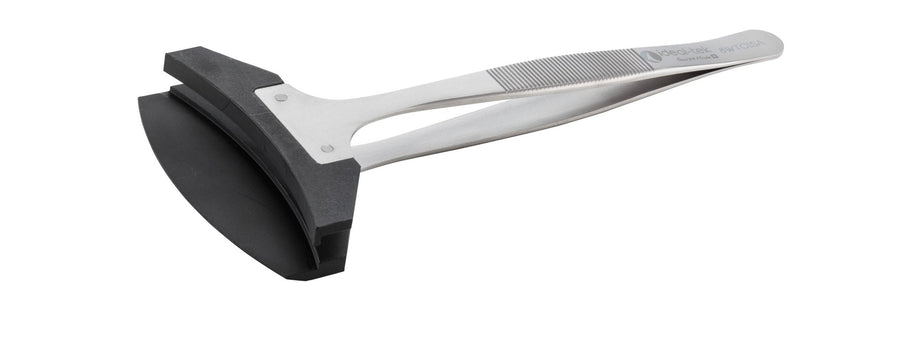 Ideal-tek 8WTC1.SA.1.ITU Plastic Wafer Conductive PTFE tip tweezers 8WTC1.SA, SS Anti-Mag, OAL 150mm, 5.91in MTESolutions