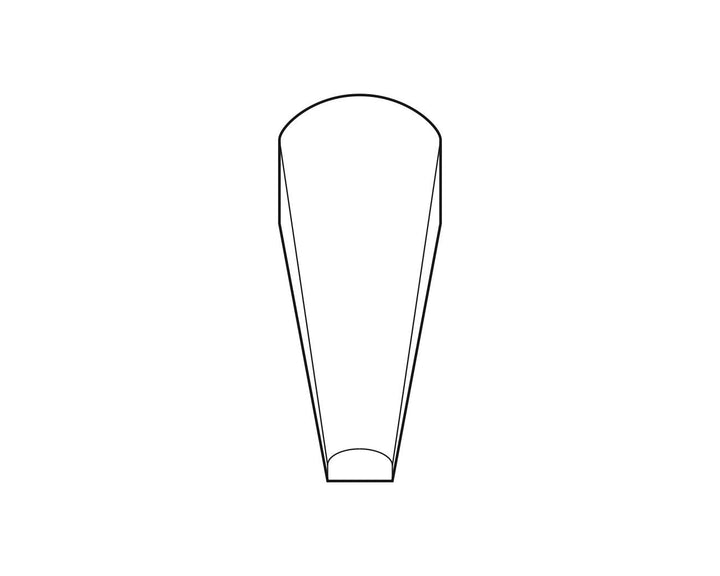 Ideal-tek A00DG Tips: straight, thick, squared, strong (for 00DGR.SA Tweezers). OAL: 40mm, 1.57in MTESolutions