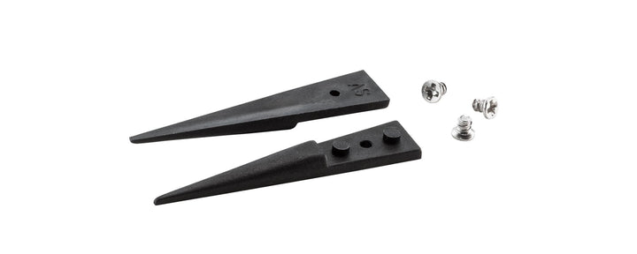 Ideal-tek A00SV Tips: straight, thick, squared, strong (for 00SVR.SA Tweezers). OAL: 40mm, 1.57in MTESolutions