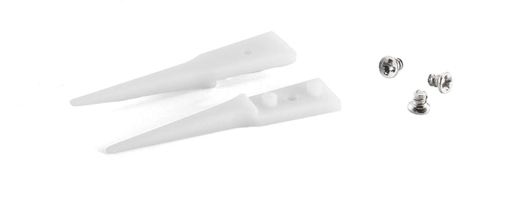 Ideal-tek A242DG Tips: straight, fine, round, flat (for 242DGR.SA Tweezers). OAL: 40mm, 1.57in MTESolutions