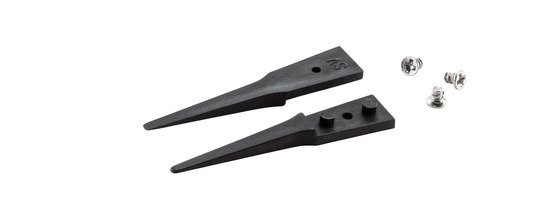 Ideal-tek A242SV Tips: straight, fine, round, flat (for 242SVR.SA Tweezers). OAL: 40mm, 1.57in MTESolutions