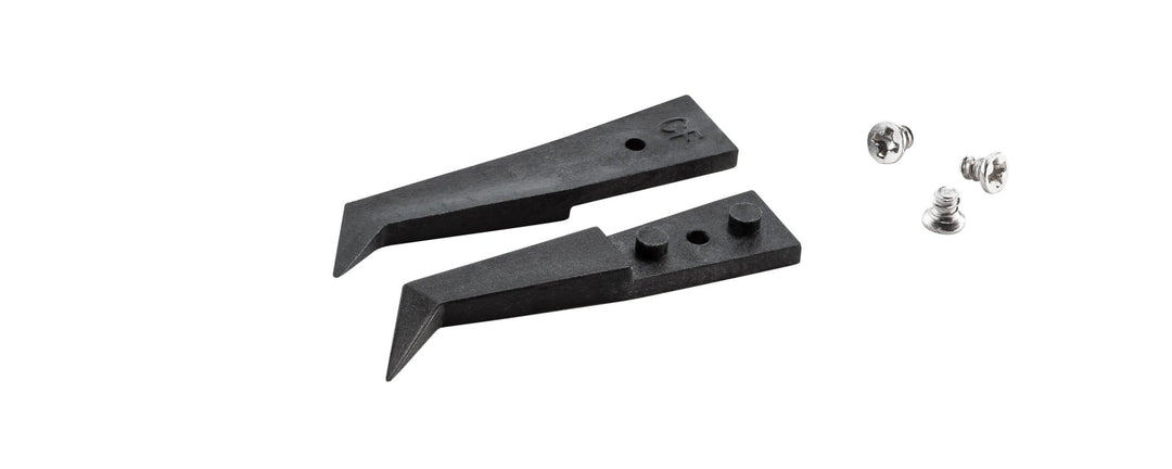 Ideal-tek A246CF Tips: thin, angled head (for 246CFR.SA Tweezers). OAL: 36mm, 1.42in MTESolutions